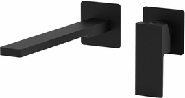 Смеситель для раковины Paffoni встраиваемый с изливом 200мм с накладками 70х70мм, EL105NO70 - фото, отзывы, цена