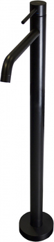 Смеситель для раковины Paffoni напольный без БАЗЫ арт LIG030,черный матовый, LIG031NO - фото, отзывы, цена