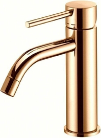Смеситель для раковины Paffoni без донного клапана, Золото медовое, LIG071HG - фото, отзывы, цена