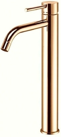 Смеситель высокий для раковины Paffoni без донного клапана, Медовое золото LIGHT Paffoni LIG081HG, LIG081HG - фото, отзывы, цена