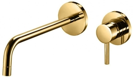 Смеситель для раковины Paffoni встр.,излив 175мм,мед золото браш LIGHT Paffoni LIG101HGSP70, LIG101HGSP70 - фото, отзывы, цена