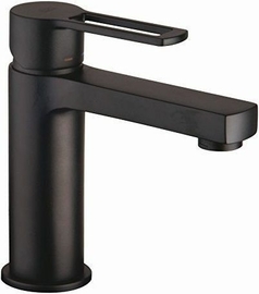 Смеситель для раковины Paffoni без донного клапана, черный матовый, RIN071NO - фото, отзывы, цена