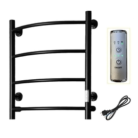 Полотенцесушитель электрический Тругор Пэк сп 5 60х50 черный ВГП - фото, отзывы, цена