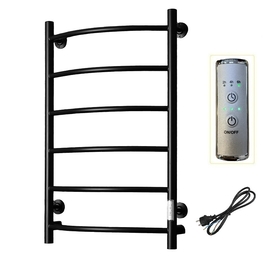 Полотенцесушитель электрический Тругор Пэк сп 5 80х50 черный ВГП - фото, отзывы, цена