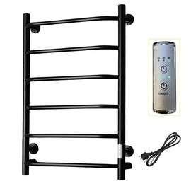 Полотенцесушитель электрический Тругор Пэк сп 6 80х50 черный ВГП - фото, отзывы, цена