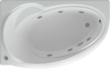 Ванна акриловая Акватек Бетта 170 L с гидромассажем BET170-0000012 - фото, отзывы, цена