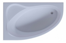 Ванна акриловая Акватек Фиджи 170 L, вклеенный каркас FID170-0000006 - фото, отзывы, цена