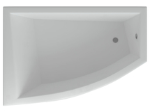 Ванна акриловая Акватек Оракул 180х125, левая, вклеенный каркас, ORK180-0000004 - фото, отзывы, цена