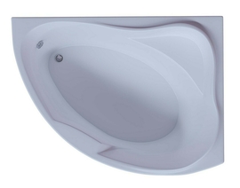 Ванна акриловая Aquatek Альтаир 158x119, правая, с вклеенным каркасом, с фронтальным экраном, без гидромассажа - фото, отзывы, цена