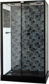 Душевая кабина Esbano ESB-1180CKR прямоугольная, с крышей - фото, отзывы, цена