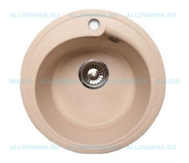 Мойка мраморная GranFest RONDO GF-R450 - фото, отзывы, цена