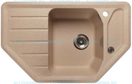 Мойка мраморная GranFest CORNER GF-C800E - фото, отзывы, цена