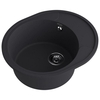 Кухонная мойка GranFest Urban 857L, черный - фото, отзывы, цена