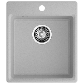 Кухонная мойка GranFest GF-LV-420, серый - фото, отзывы, цена