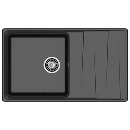 Кухонная мойка GranFest Level 860L, черный - фото, отзывы, цена
