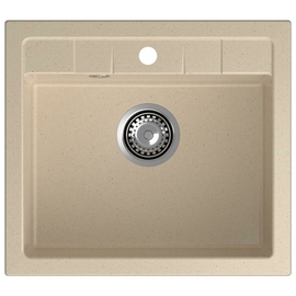 Кухонная мойка GranFest Quadro 561, кашемир - фото, отзывы, цена