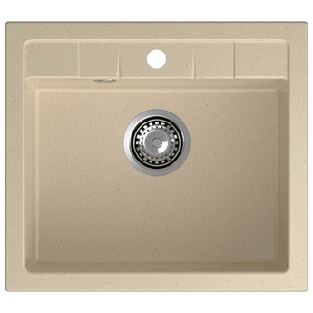 Кухонная мойка GranFest Quadro 561, кашемир - фото, отзывы, цена