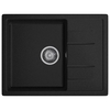 Кухонная мойка GranFest Quadro 650L, черный - фото, отзывы, цена