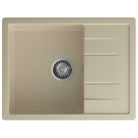 Кухонная мойка GranFest Quadro 650L, кашемир - фото, отзывы, цена