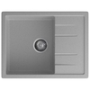 Кухонная мойка GranFest Quadro 650L, серый - фото, отзывы, цена