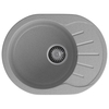 Кухонная мойка GranFest Rondo 580L, серый - фото, отзывы, цена