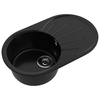 Кухонная мойка GranFest Rondo 750L, черный - фото, отзывы, цена