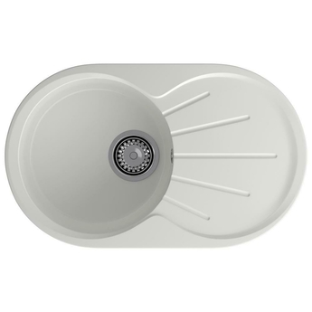 Кухонная мойка GranFest Rondo 750L, иней - фото, отзывы, цена