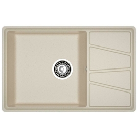 Кухонная мойка GranFest Vertex 780L, кашемир - фото, отзывы, цена