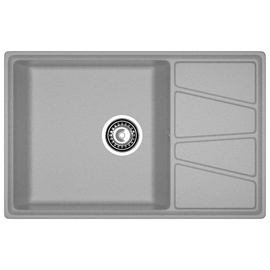 Кухонная мойка GranFest Vertex 780L, серый - фото, отзывы, цена