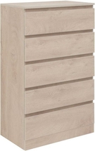Комод Aquanet Сканди 700x400 Дуб эдгрейн (5 ящиков), 00302551 - фото, отзывы, цена