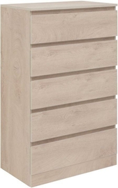 Комод Aquanet Сканди 700x400 Дуб эдгрейн (5 ящиков), 00302551 - фото, отзывы, цена
