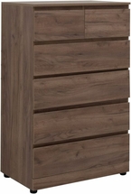 Комод Aquanet Сканди 800x480 Дуб крафт (6 ящиков), 00302546 - фото, отзывы, цена