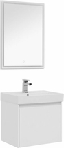 Комплект мебели для ванной Aquanet Nova Lite 60 белый (1 ящик), 00242922 - фото, отзывы, цена