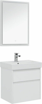 Комплект мебели для ванной Aquanet Nova Lite 60 белый (2 ящика), 00242921 - фото, отзывы, цена