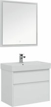 Комплект мебели для ванной Aquanet Nova Lite 75 белый (2 ящика), 00242903 - фото, отзывы, цена
