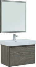 Комплект мебели для ванной Aquanet Nova Lite 75 дуб рошелье (1 ящик), 00242295 - фото, отзывы, цена