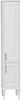 Пенал Aquanet Бостон 36 L белый матовый - фото, отзывы, цена