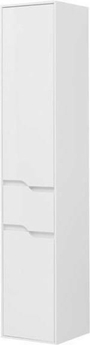 Шкаф-пенал для ванной Aquanet Модена 35 L белый глянец - фото, отзывы, цена