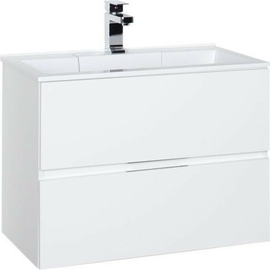 Тумба с раковиной Aquanet Алвита 70 белый - фото, отзывы, цена