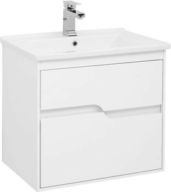 Тумба с раковиной Aquanet Модена 65 белый - фото, отзывы, цена