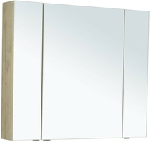 Зеркальный шкаф Aquanet Алвита New 100 дуб веллингтон белый - фото, отзывы, цена