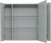 Зеркальный шкаф Aquanet Алвита New 100 Серый - фото, отзывы, цена