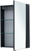 Зеркальный шкаф Aquanet Алвита New 60 Антрацит - фото, отзывы, цена