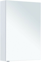 Зеркальный шкаф Aquanet Алвита New 60 Белый матовый - фото, отзывы, цена