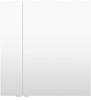 Зеркальный шкаф Aquanet Алвита New 80 Белый матовый - фото, отзывы, цена