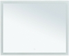 Зеркало Aquanet Гласс 120 белый LED - фото, отзывы, цена