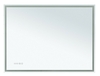 Зеркало Aquanet Оптима 100 белый матовый - фото, отзывы, цена