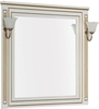 Зеркало Aquanet Паола 90 белый/золото - фото, отзывы, цена