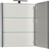 Зеркало-шкаф Aquanet Алвита 70 серый антрацит - фото, отзывы, цена