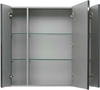 Зеркало-шкаф Aquanet Алвита 90 серый антрацит - фото, отзывы, цена